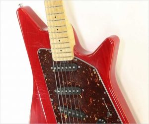 ❌SOLD❌ Ernie Ball Music Man Albert Lee SSS Hardtail Cherry Red, 2005