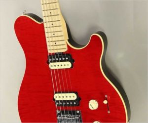 Ernie Ball Music Man Axis Super Sport HardTail Trans Red, 2016 - The Twelfth Fret
