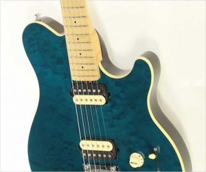 ❌SOLD❌ Ernie Ball Music Man Axis SuperSport Translucent Teal, 2001