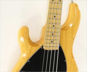 ❌SOLD❌ Ernie Ball Music Man Stingray 5 Bass Left Hand Natural, 2009