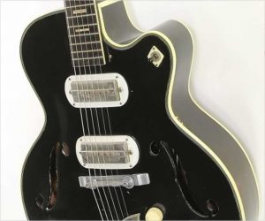 ❌SOLD❌  Espanada H63 Archtop Electric by Harmony, Black, 1960