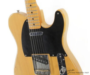 ❌SOLD❌  Fender 1952 Telecaster Vintage Series Butterscotch, 1982