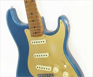 ❌SOLD❌ Fender 1956 Relic Roasted Stratocaster #140 Lake Placid Blue, 2016