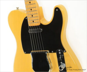 ❌SOLD❌ Fender 52 Telecaster Reissue Butterscotch Blonde, 1999