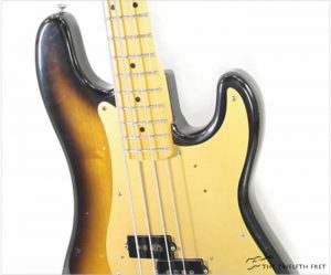Fender 57 Reissue Precision Bass Sunburst, 1982 - The Twelfth Fret