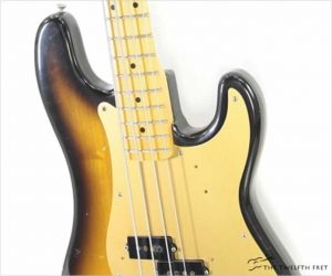 ❌SOLD❌ Fender 57 Reissue Precision Bass Sunburst, 1982