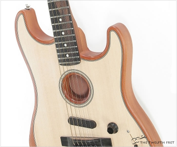 Fender American Acoustasonic Stratocaster Natural, 2020 - The Twelfth Fret