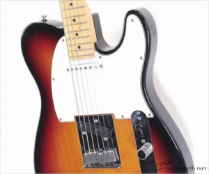 ❌SOLD❌   Fender American Series Telecaster Maple Neck Sunburst, 2000