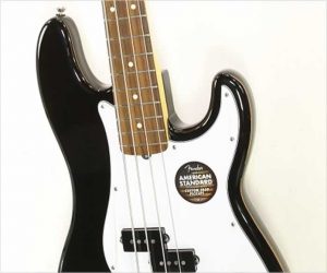 ❌SOLD❌ Fender American Standard Precision Bass Black, 2015