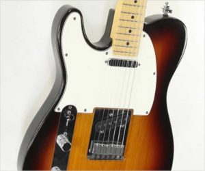 ❌SOLD❌  Fender American Telecaster Left Handed Sunburst, 2002