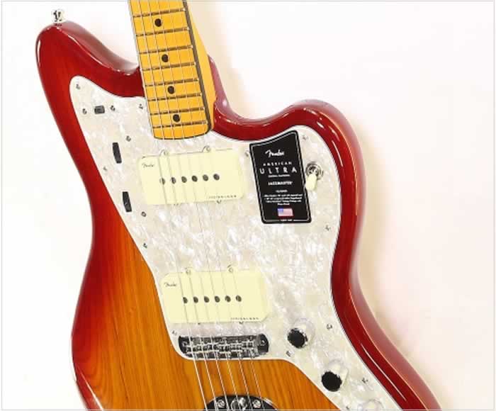 Fender American Ultra Jazzmaster Plasma Red Burst
