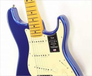 Fender American Ultra Stratocaster Maple Neck Cobra Blue, 2019