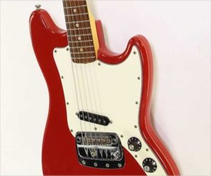 ❌SOLD❌ Fender Bronco Guitar Fiesta Red, 1974