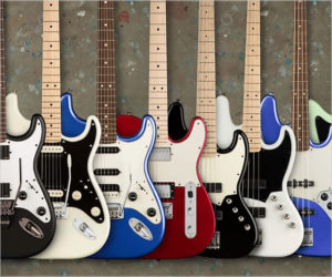 Fender Squier All-New "Contemporary Series" Electric and Basses