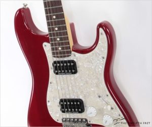 ❌SOLD❌Fender Highway One HH Conversion Strat Red, 2002