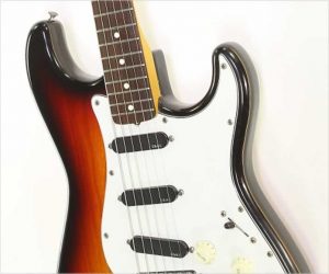 ❌SOLD❌  Fender JV Squier Series Stratocaster Rosewood MIJ Sunburst, 1982