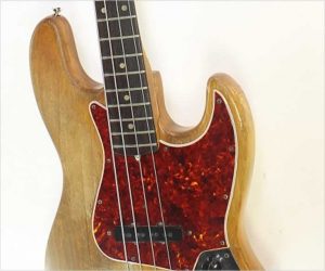 ❌SOLD❌ Fender Jazz Bass Natural Refinish, 1966