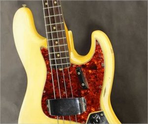 ❌SOLD ❌  Fender Jazz Bass Olympic White, 1965