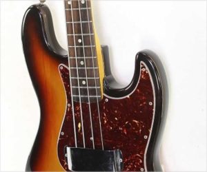 ❌SOLD❌ Fender Jazz Bass Refinished Sunburst, 1966