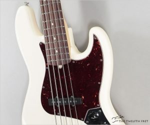No Longer Available! Fender Jazz Bass V American Standard Olympic White, 2012