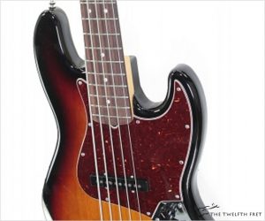 Fender Jazz Bass V American Standard Sunburst, 2016