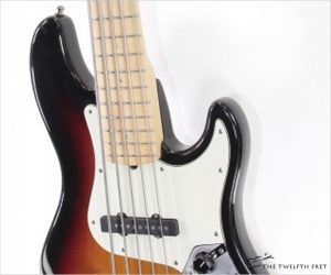 ❌SOLD❌ Fender Jazz V American Deluxe Sunburst, 2004