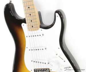 ❌SOLD❌ Fender Jimmy Vaughn Tex-Mex Stratocaster Sunburst, 1996