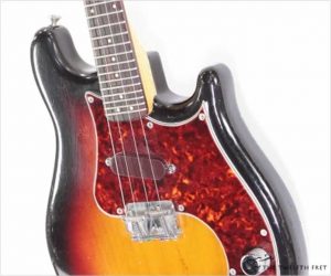 SOLD!! Fender 'Mandocaster' Electric Mandolin Sunburst, 1962