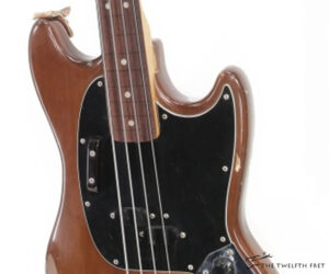 Fender Mustang Bass Fretless Conversion Mocha, 1975