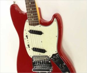 ❌SOLD❌ Fender Mustang Solidbody Guitar Red, 1966