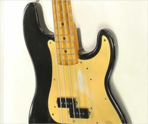 ❌ SOLD ❌ Fender Precision Bass Black Refinish, 1959