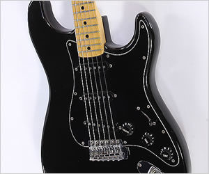 ❌ SOLD ❌ Fender Stratocaster 1980 Maple Neck Black