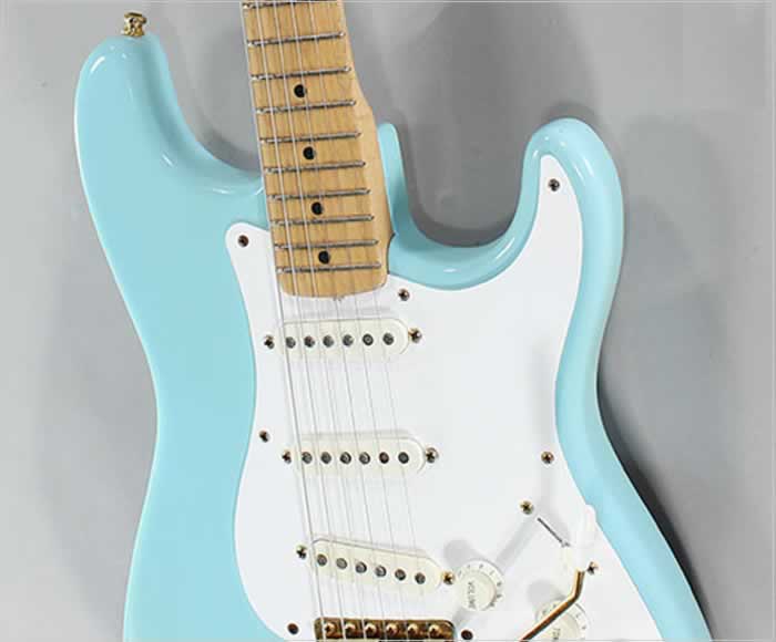 Fender Stratocaster '58 Reissue Daphne Blue, 1997 | www Fender Stratocaster '58 Reissue Daphne Blue, 1997 | www
