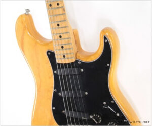 Fender Stratocaster Natural Finish, 1977- The Twelfth Fret