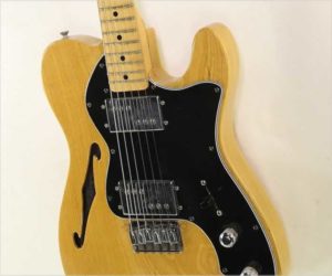 ❌ Sold ❌  Fender Telecaster Thinline Guitar Natural, 1978