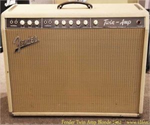 ❌SOLD❌ Fender Twin Amp Blonde 1962