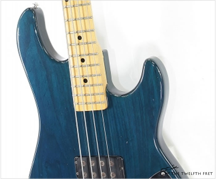 G&L L-1000 Bass Translucent Teal, 1981 | www.12fret.com