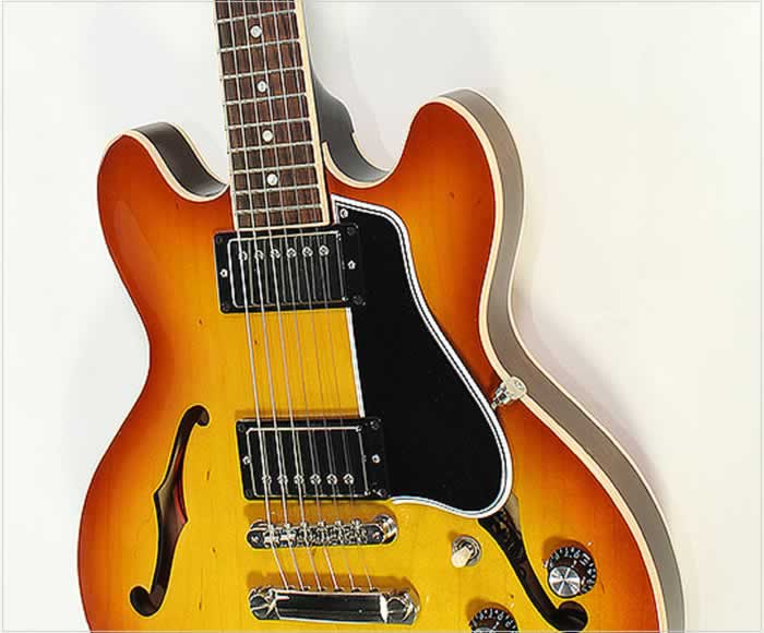 Gibson-ES-339-Thinline-Archtop-Electric-Caramel-Sunburst-2010 The Twelfth Fret