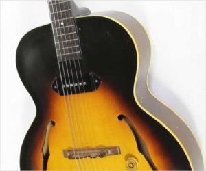 ❌SOLD❌  Gibson ES-125 Archtop Electric Guitar Sunburst, 1954