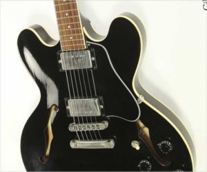 ❌SOLD❌  Gibson ES-335 Thinline Archtop Electric Black, 1988