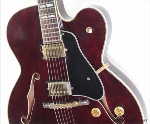 Gibson ES-350T Thinline Archtop Electric Wine Red, 1978 - The Twelfth Fret