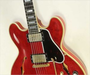 ❌SOLD❌ Gibson ES-355 Mono with Sideways Vibrola, Cherry 1961