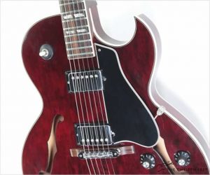 ❌SOLD❌  Gibson ES175T Thinline Archtop Electric Wine Red, 1976