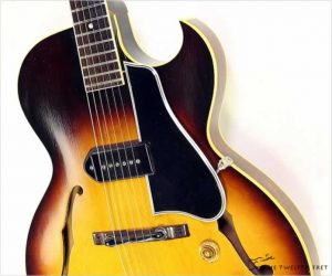 ❌SOLD❌ Gibson ES225T Thinline Archtop Electric Sunburst, 1958