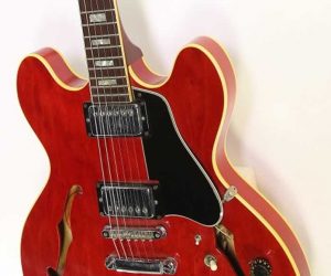 ❌SOLD❌ Gibson ES335 Stop Tailpiece Conversion Cherry, 1968