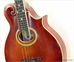 ❌SOLD❌ Gibson F2 Oval Hole Mandolin Sunburst, 1915