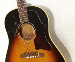 ❌SOLD❌  Gibson J45 ADJ Slope Shoulder Acoustic Sunburst, 1966