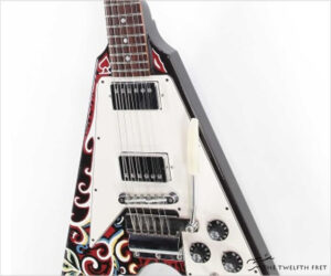 Gibson Jimi Hendrix Psychedelic Flying V 'Love Drops', 2006