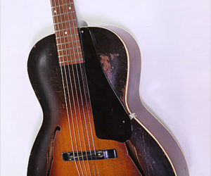 ❌ SOLD ❌ Gibson L-37 Flat Back Archtop Guitar Sunburst, 1938