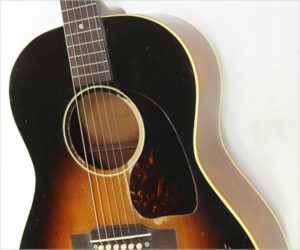 ❌SOLD❌  Gibson LG-1 Ladder Braced Steel String Guitar Sunburst, 1953